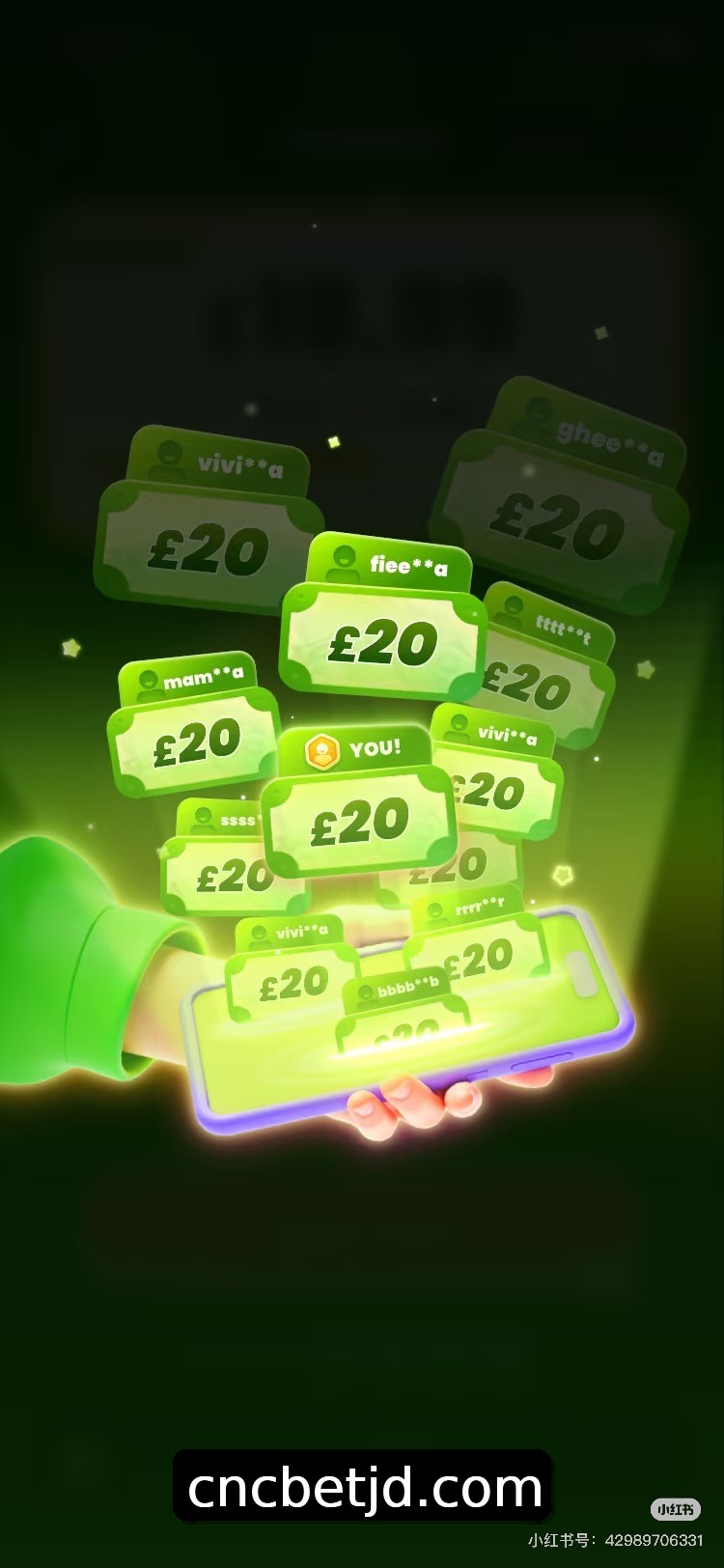 Interface do App cncbet